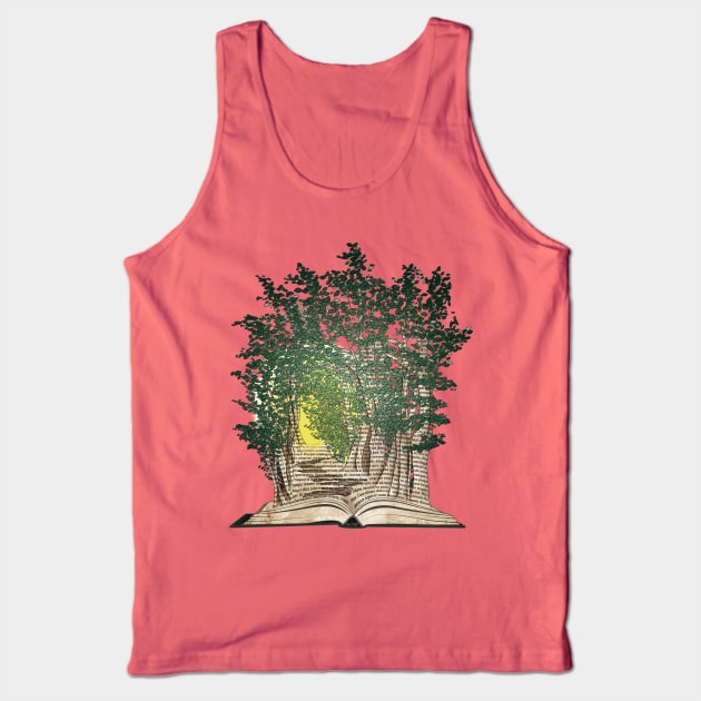 Journey in a Book Tank Top by JessiLeigh